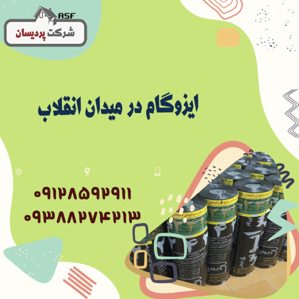 ایزوگام در میدان انقلاب